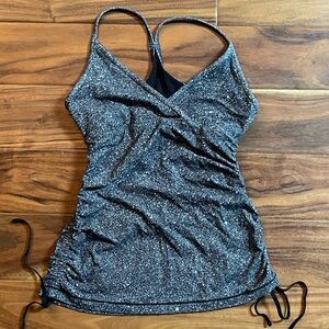 Lululemon Workout Tank With Built-In Bra and Mesh Back